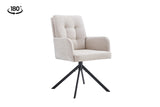 Chaise pivotante Granada – Beige – vue 4