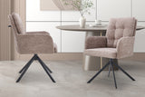 Chaise pivotante Granada – Sable – vue 2