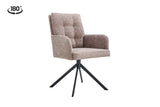Chaise pivotante Granada – Sable – vue 4