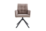 Chaise pivotante Granada – Sable – vue principale