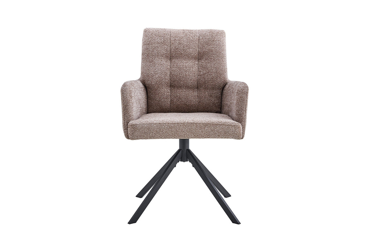 Chaise pivotante Granada – Sable – vue principale