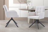 Chaise pivotante Granada – Écru – vue 2
