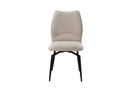 Chaise pivotante Lara – Écru – vue principale