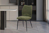 Chaise pivotante Lara – Vert – vue 3