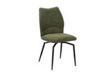 Chaise pivotante Lara – Vert – vue 5