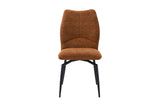 Chaise pivotante Lara – Rouille – vue principale