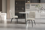 Chaise pivotante Lara – Écru – vue 4