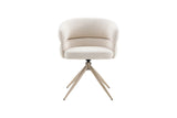 Chaise pivotante Leonie – Beige – vue principale