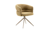 Chaise pivotante Leonie – Jaune – vue 5