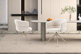 Chaise pivotante Leonie – Beige – vue 3