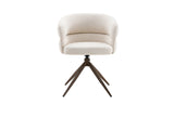 Chaise pivotante Leonie – Beige – vue principale