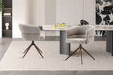 Chaise pivotante Leonie – Poivre – vue 3