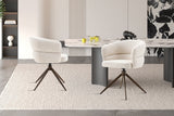 Chaise pivotante Leonie – Beige – vue 3