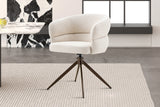 Chaise pivotante Leonie – Beige – vue 4