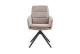 Chaise pivotante Lisold – Sable – vue principale