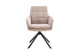 Chaise pivotante Luna – Sable – vue principale