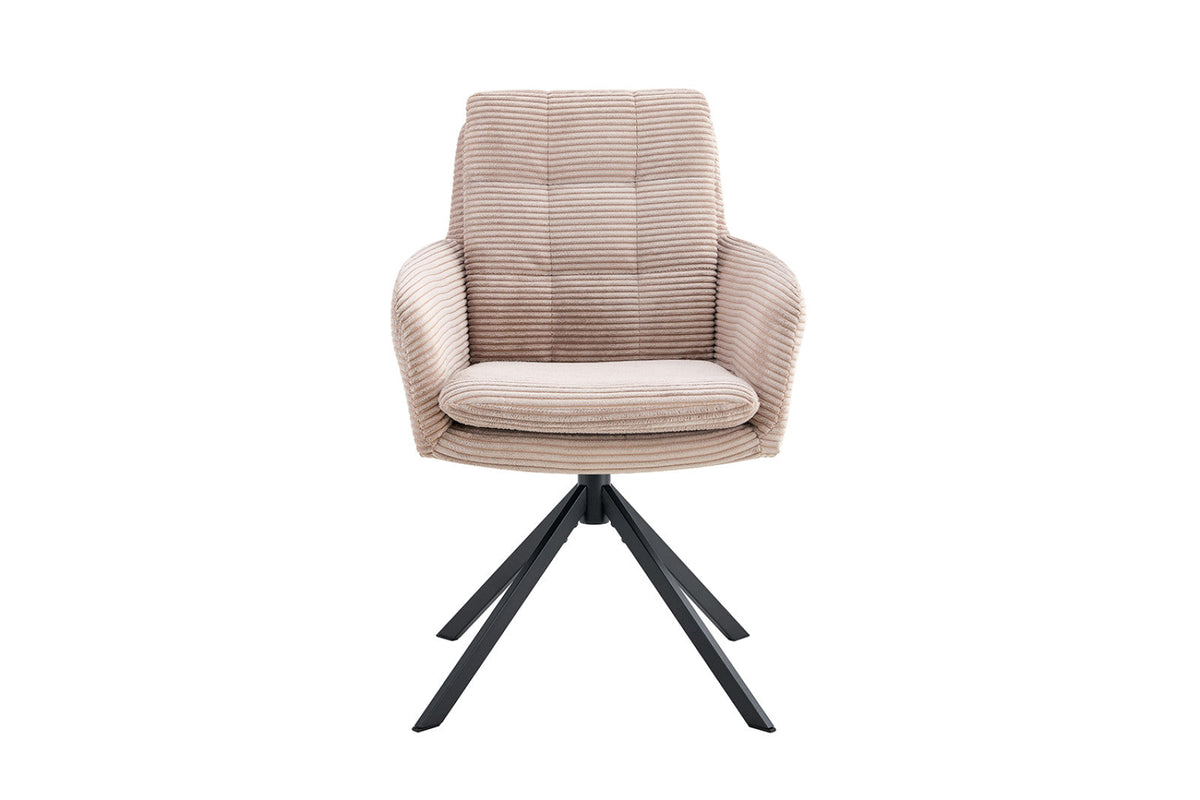 Chaise pivotante Luna – Sable – vue principale