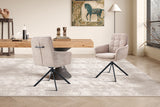 Chaise pivotante Luna – Sable – vue 4
