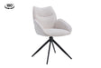 Chaise pivotante Mahi – Beige – vue principale