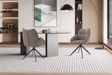 Chaise pivotante Mahi – Poivre – vue 5