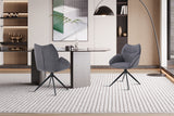 Chaise pivotante Mahi – Gris foncé – vue 5