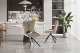 Chaise pivotante Mori – Poivre – vue 4