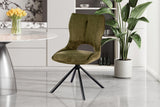 Chaise pivotante Mori – Vert – vue 3