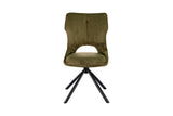 Chaise pivotante Mori – Vert – vue principale