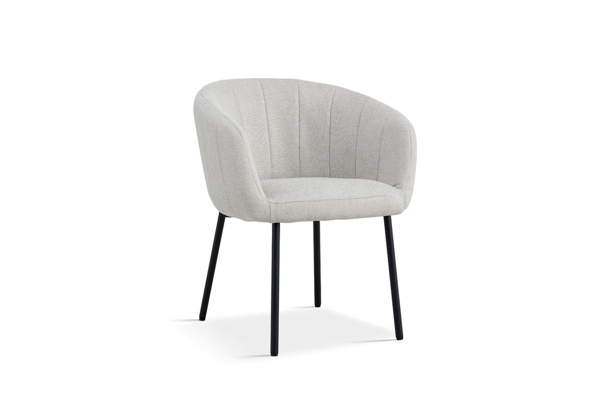 Chaise Sevilla – Tissu beige – vue principale