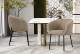 Chaise Sevilla – Tissu sable – vue 2