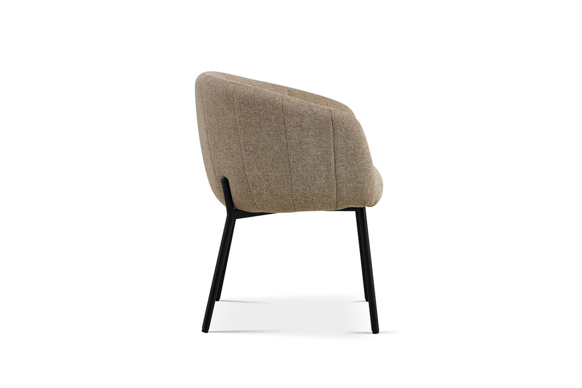 Chaise Sevilla – Tissu sable – vue 5