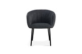 Chaise Sevilla – Tissu gris foncé – vue 4