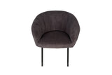 Chaise Sevilla – Corduroy gris – vue principale