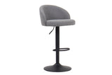 Tabouret de bar Arda – Gris clair – vue 4