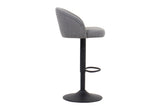 Tabouret de bar Arda – Gris clair – vue 5