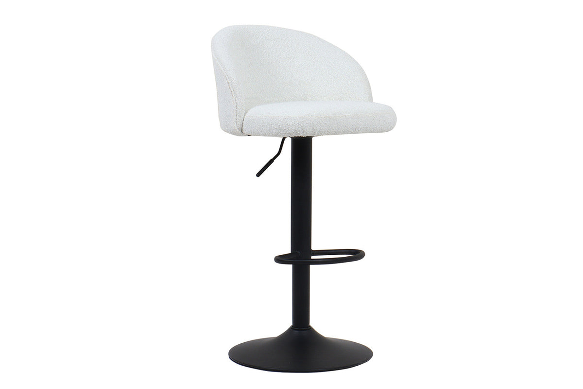 Tabouret de bar Arda – Blanc – vue 4