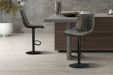 Tabouret de bar Barcelona – Brun foncé – vue 2
