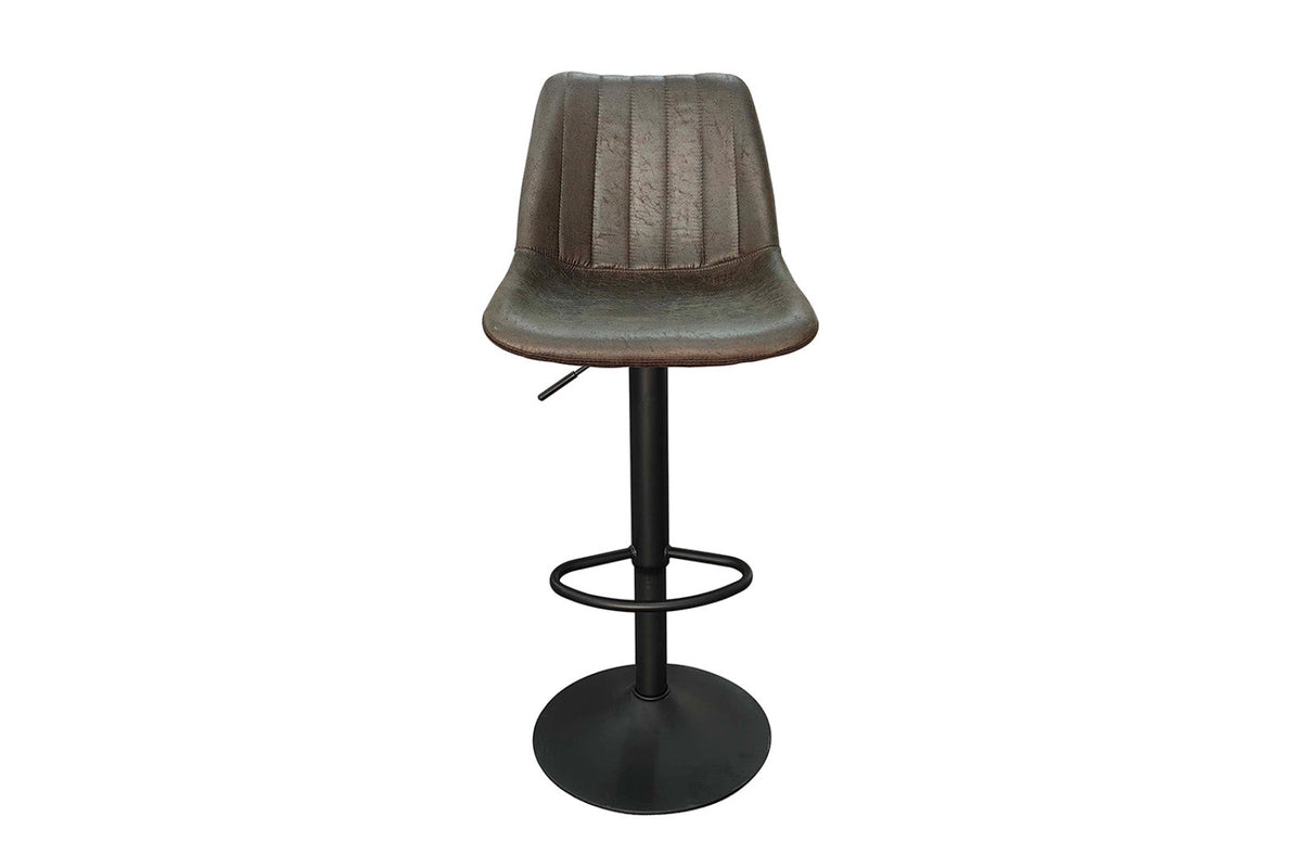 Tabouret de bar Barcelona – Brun foncé – vue 4