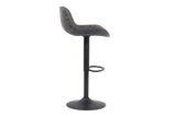 Tabouret de bar Fenna – Gris – vue 5