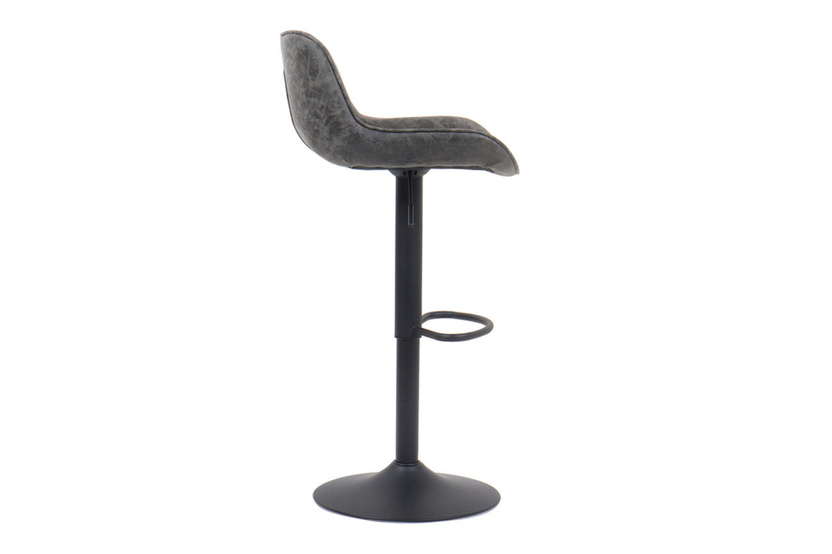 Tabouret de bar Fenna – Gris – vue 5
