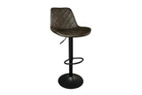 Tabouret de bar Madrid – Brun foncé – vue principale