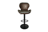 Tabouret de bar Malaga – Brun foncé – vue principale
