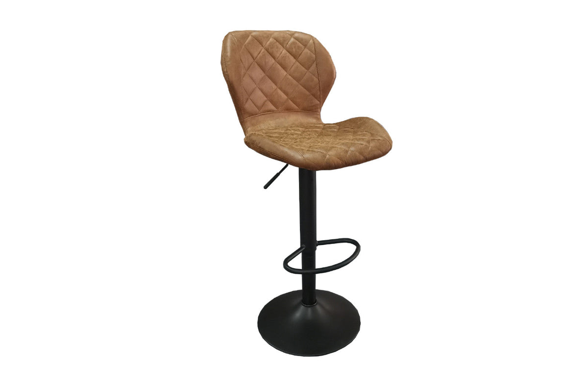 Tabouret de bar Malaga – Cognac – vue 4