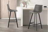 Tabouret de bar Ozan – Gris – vue 2