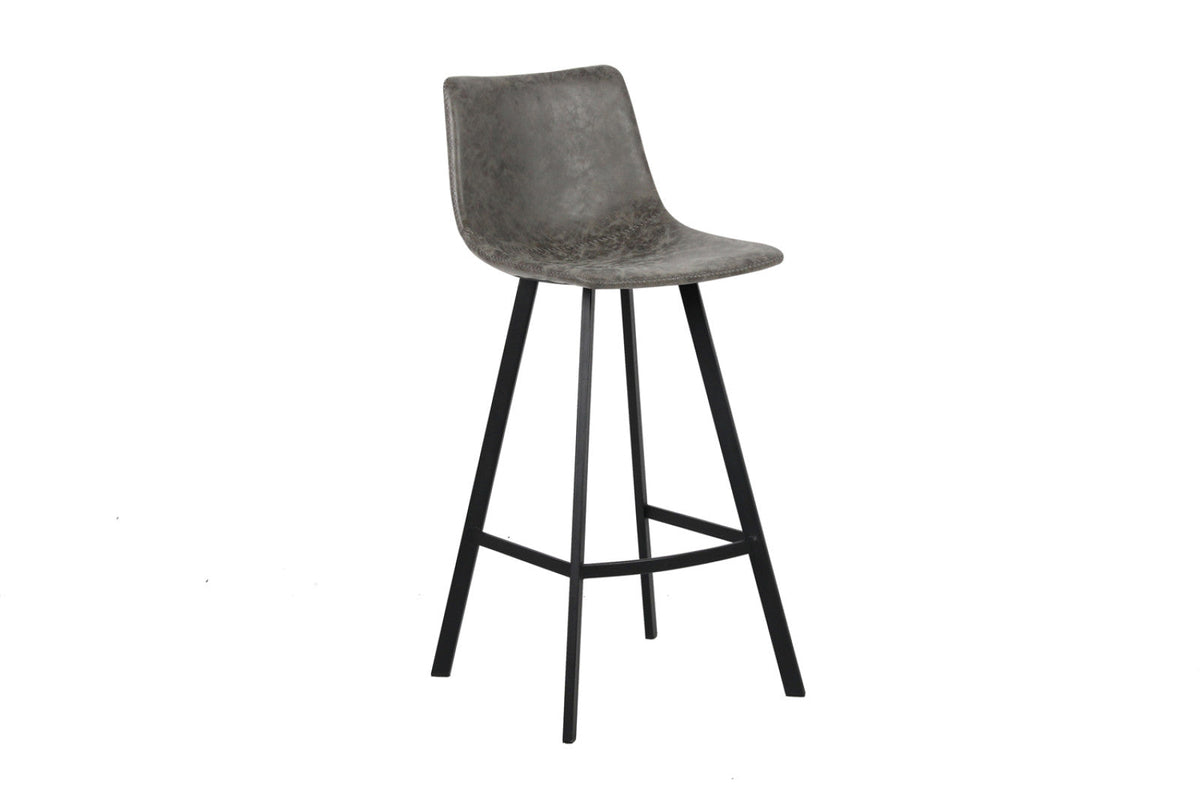 Tabouret de bar Ozan – Gris – vue 4