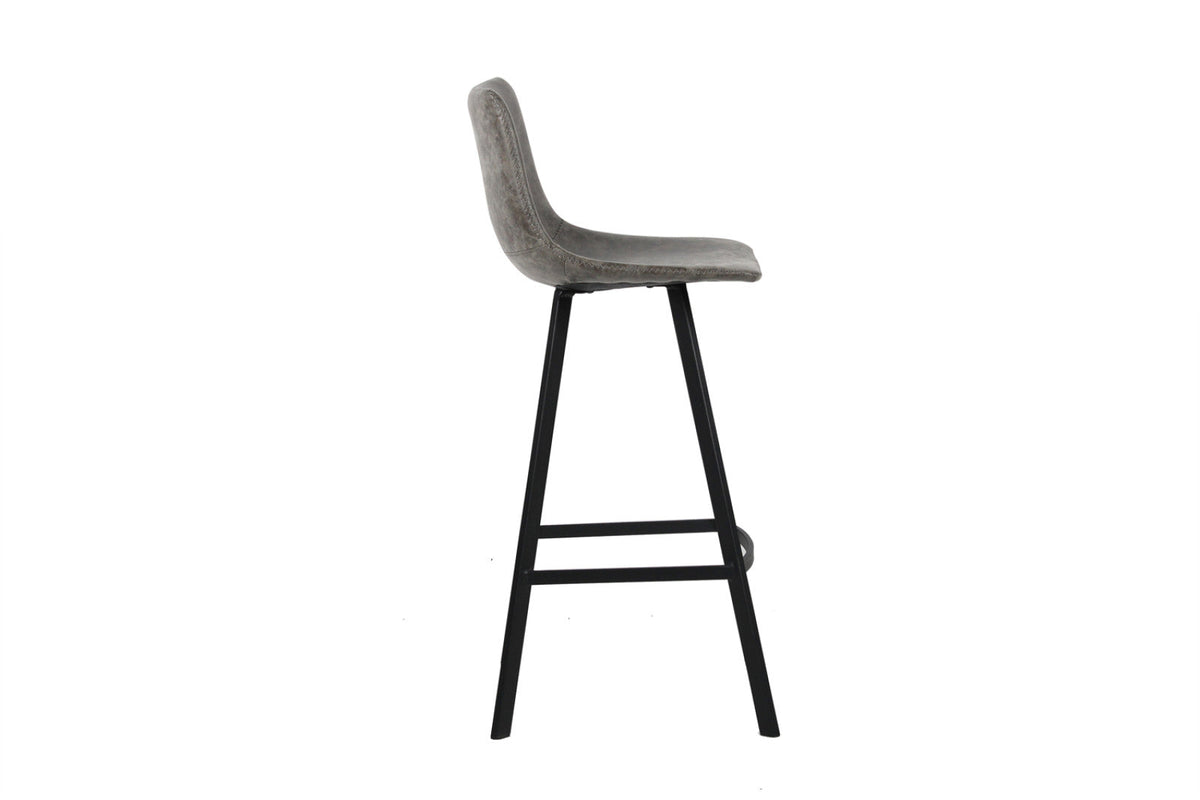 Tabouret de bar Ozan – Gris – vue 5