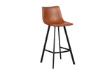 Tabouret de bar Ozan – Cognac – vue 4