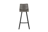 Tabouret de bar Ozan – Gris – vue principale