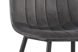 Chaise Willis – Gris – vue 4