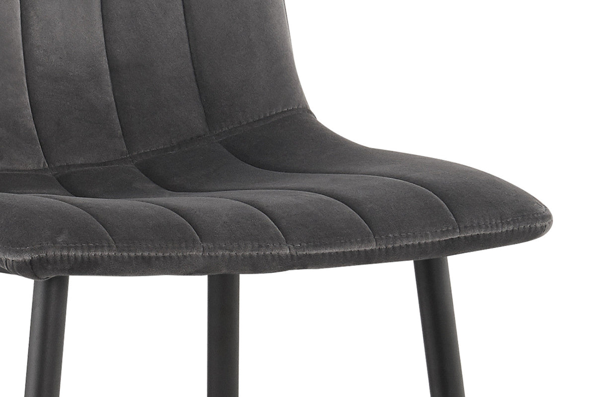 Chaise Willis – Gris – vue 5